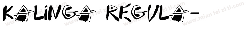 Kalinga Regula字体转换